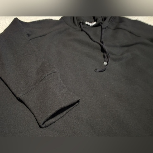 Danskin Women’s Size Large (12-14) Black Hooded Hoodie Pullover EUC - Picture 4 of 5